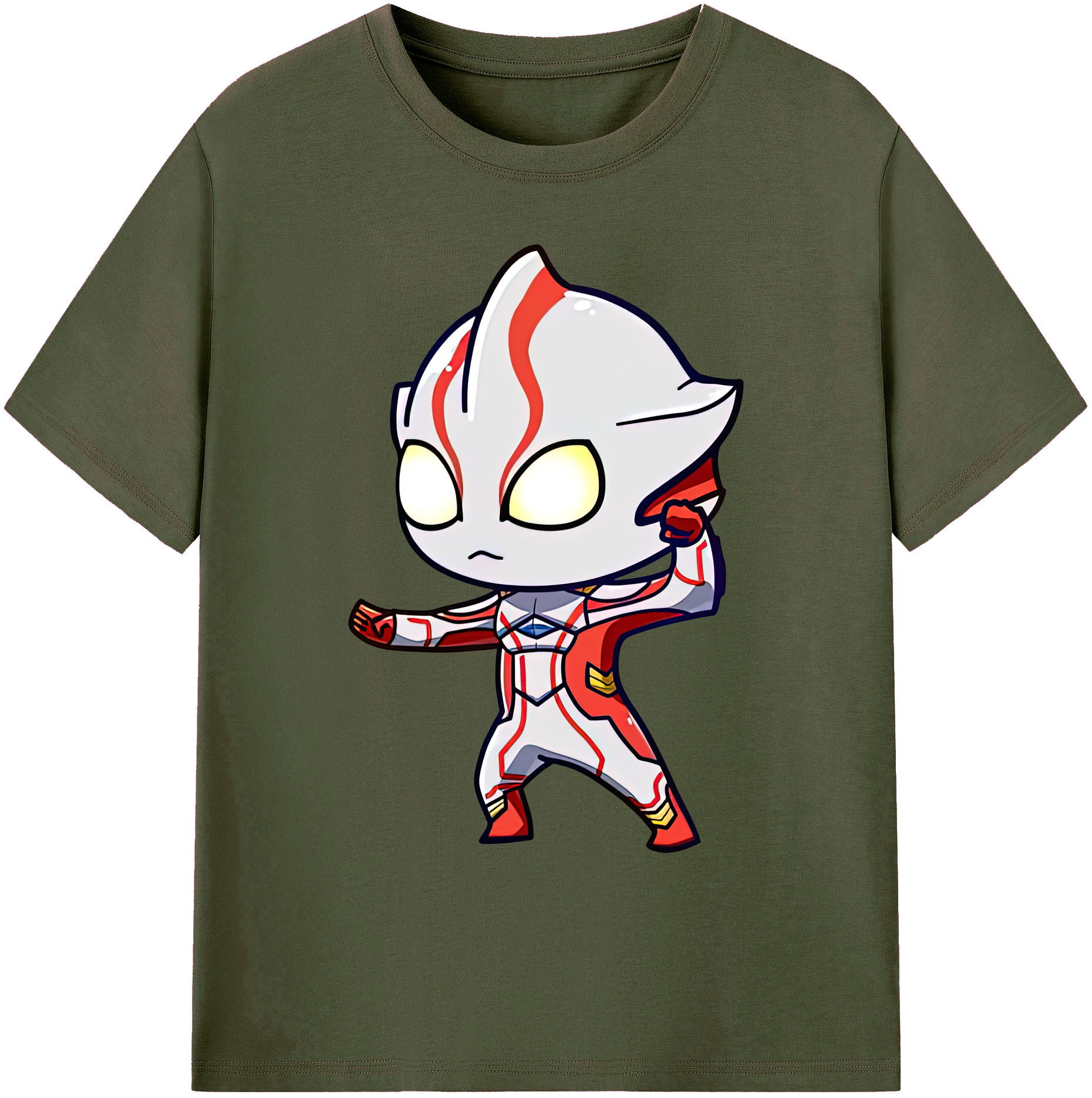 （画像用） ウルトラマン Ultraman 綿100％ メンズ半袖Tシャツ｜肌触りやわらか＆通気性